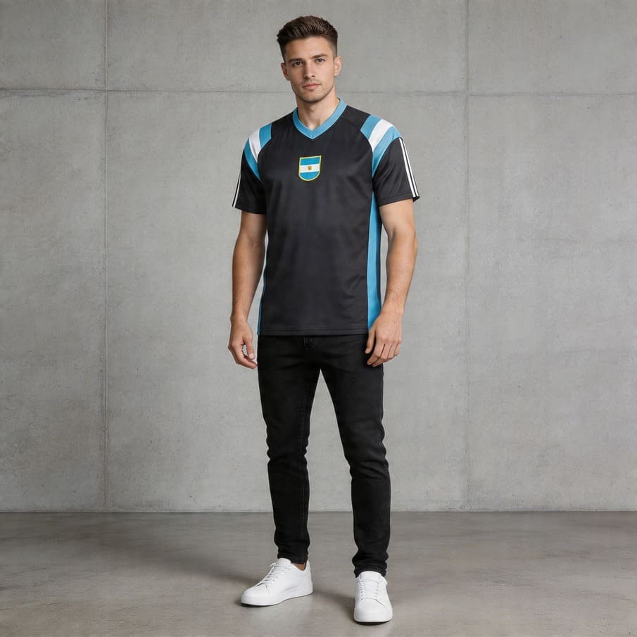 Argentinien "Retro History" JELEX Herren Auswärts Trikot