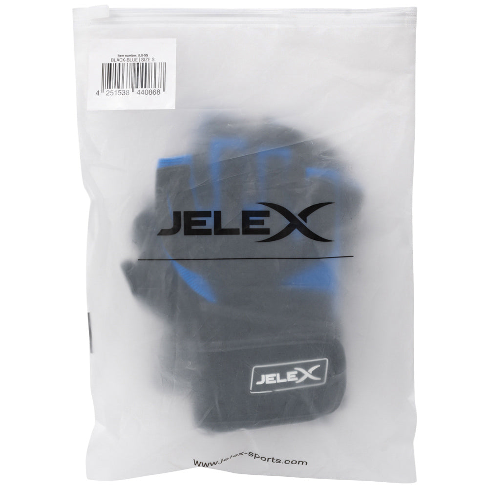 JELEX Power Premium Wyściełane rękawice treningowe czarno-niebieski