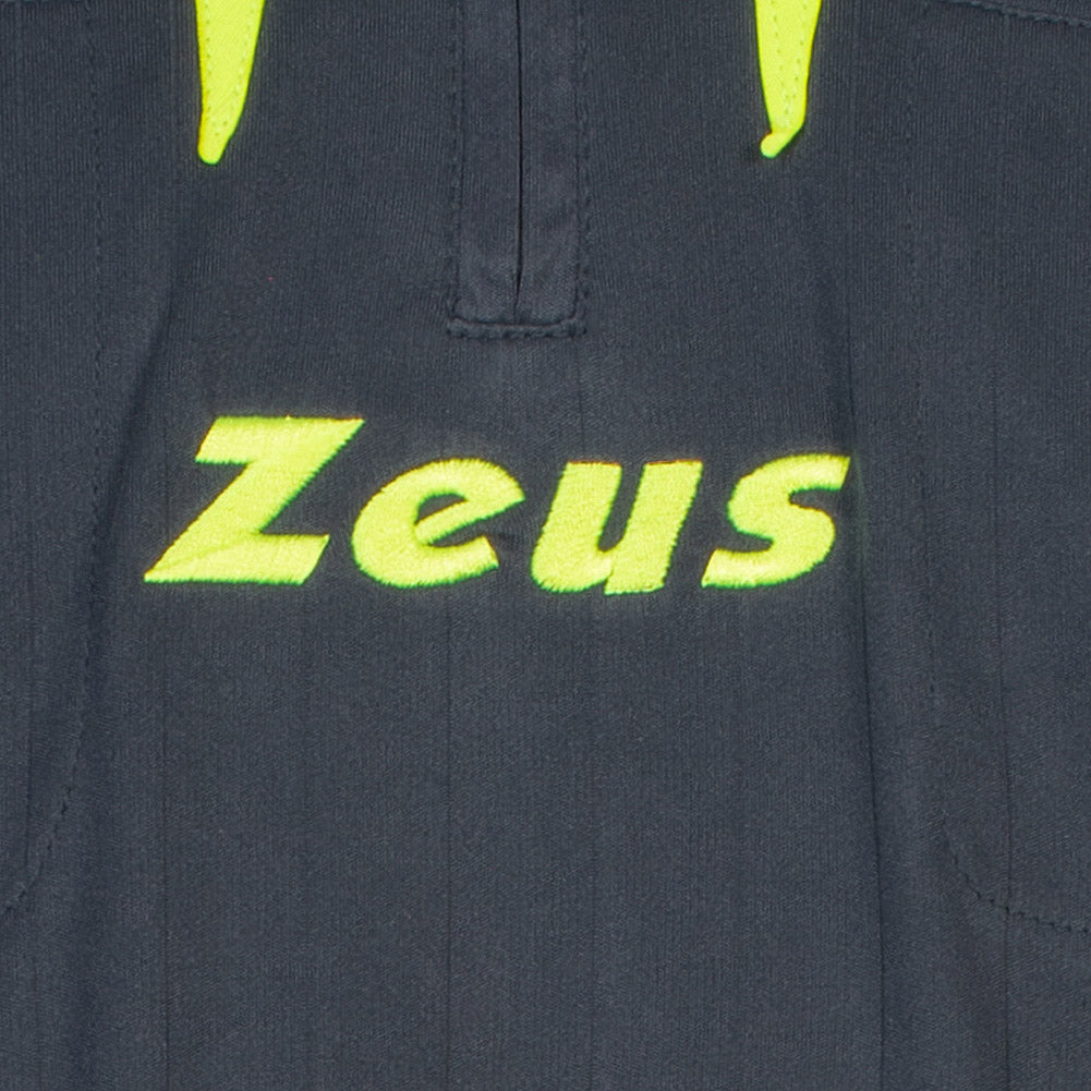 Zeus Mężczyźni Komplet sędziowski koszulka ze spodenkami Szary