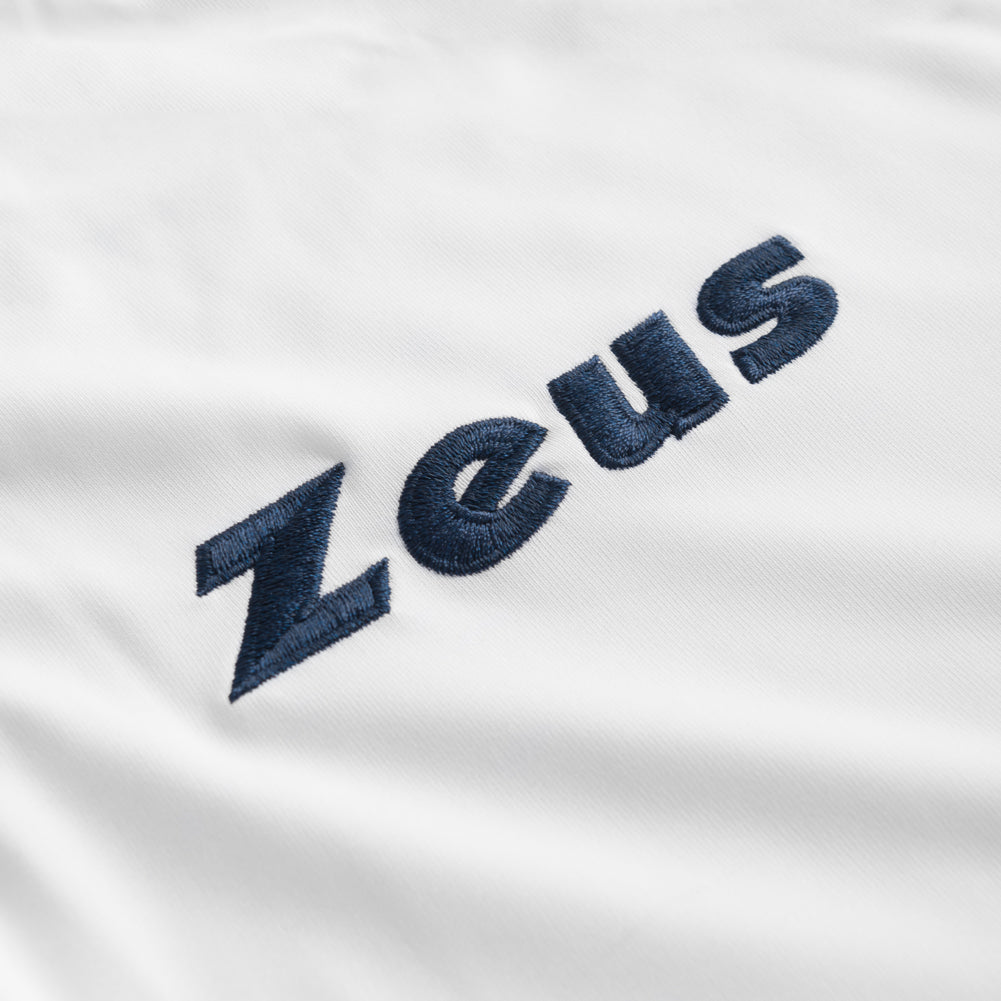 Zeus Kit Flora Kobiety Koszulka koszykarska ze spodenkami biały