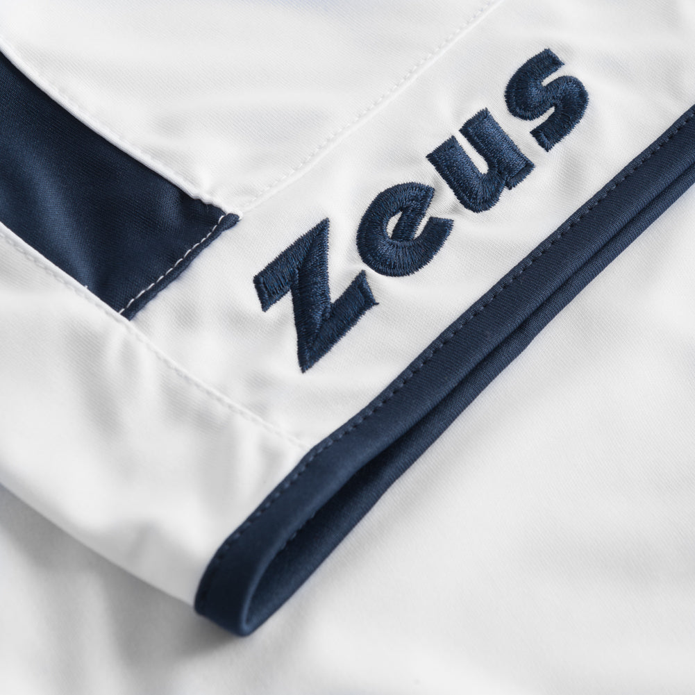 Zeus Kit Flora Kobiety Koszulka koszykarska ze spodenkami biały