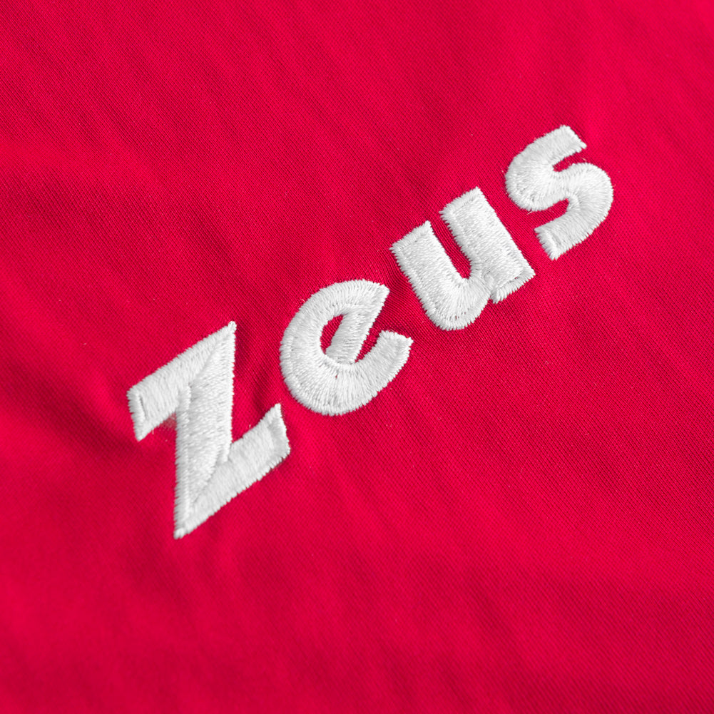 Zeus Kit Flora Kobiety Koszulka koszykarska ze spodenkami czerwony