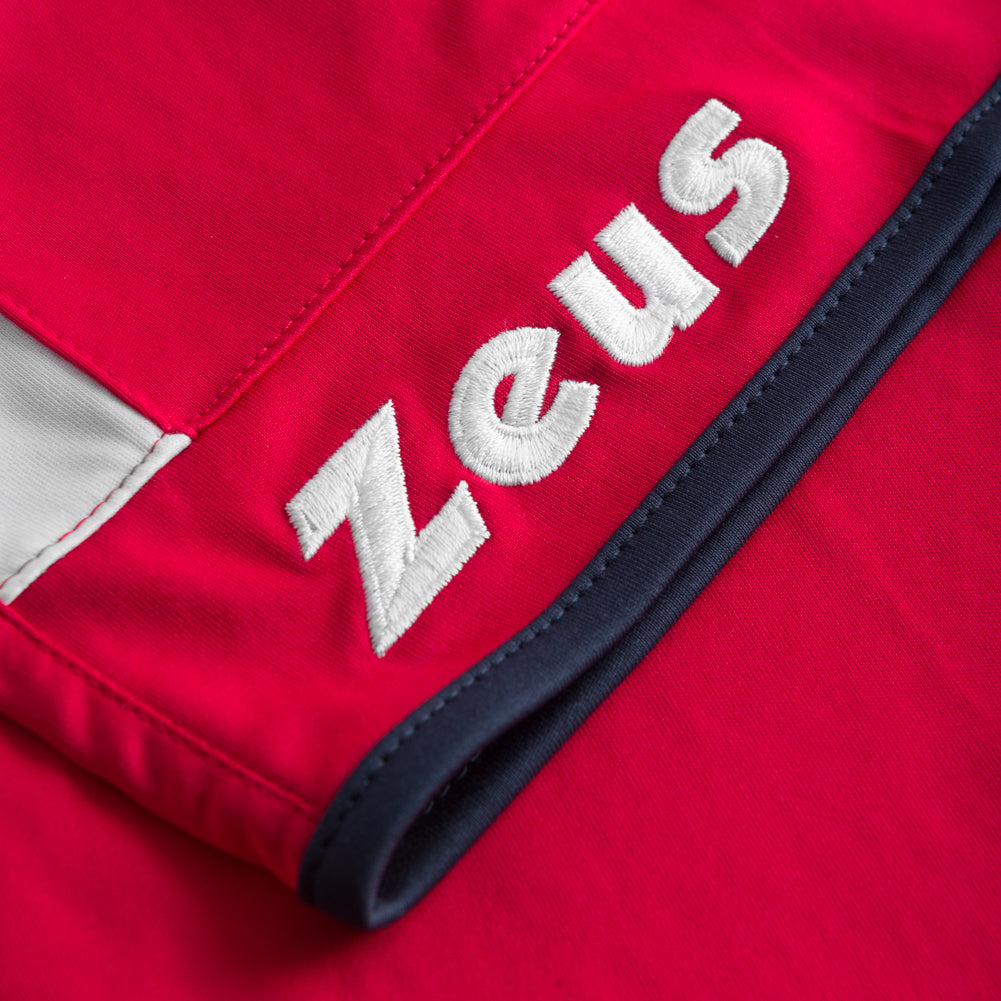 Zeus Kit Flora Kobiety Koszulka koszykarska ze spodenkami czerwony