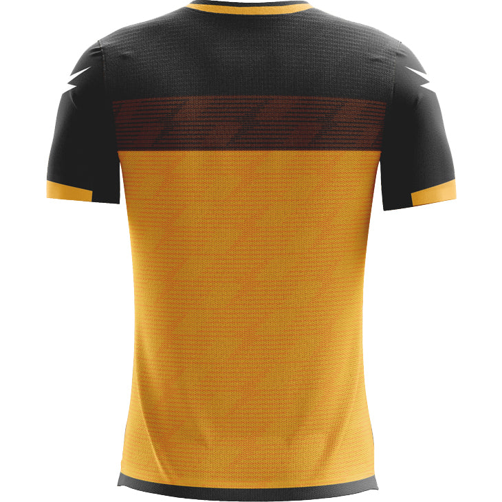 Zeus Icon Teamwear Set Koszulka ze spodenkami bursztynowy czarny