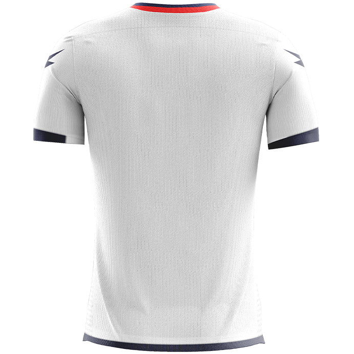 Zeus Icon Teamwear Set Koszulka ze spodenkami biały granatowy