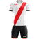 Zeus Icon Teamwear Set Koszulka ze spodenkami biały czerwony – S|M