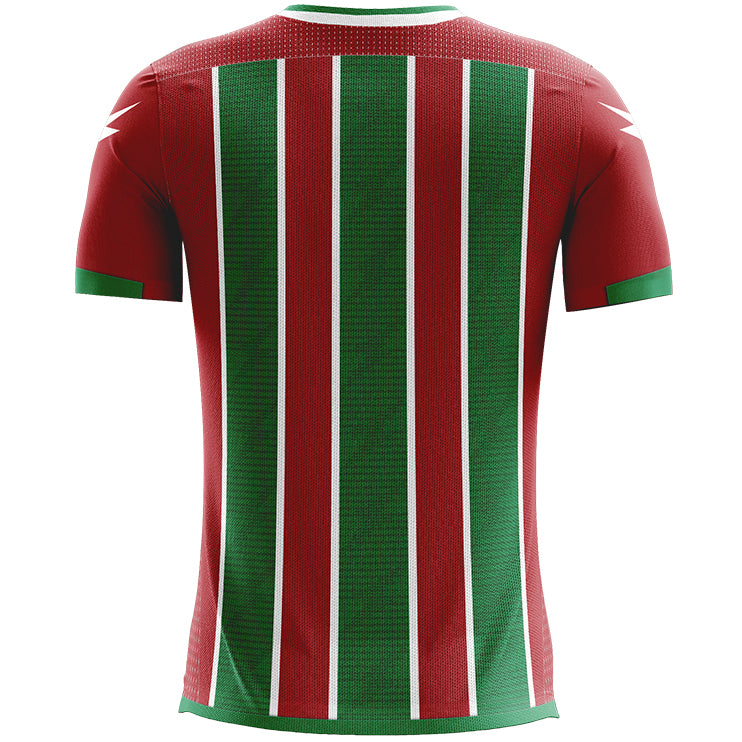 Zeus Icon Teamwear Set Koszulka ze spodenkami ciemnoczerwony biały