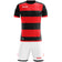 Zeus Icon Teamwear Set Koszulka ze spodenkami czerwony czarny – S|M