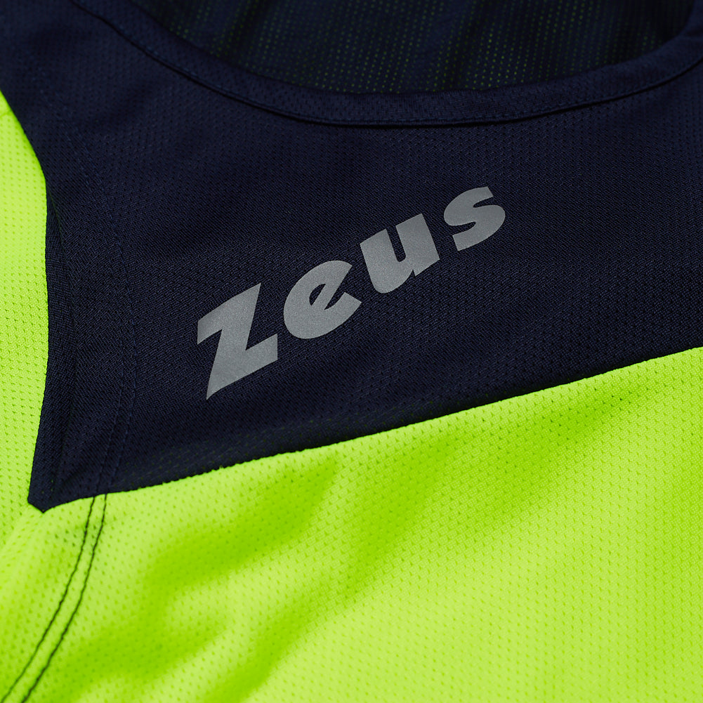 Zeus Kit Robert Mężczyźni Kombinezon do lekkoatletyki Koszulka ze spodenkami żółty