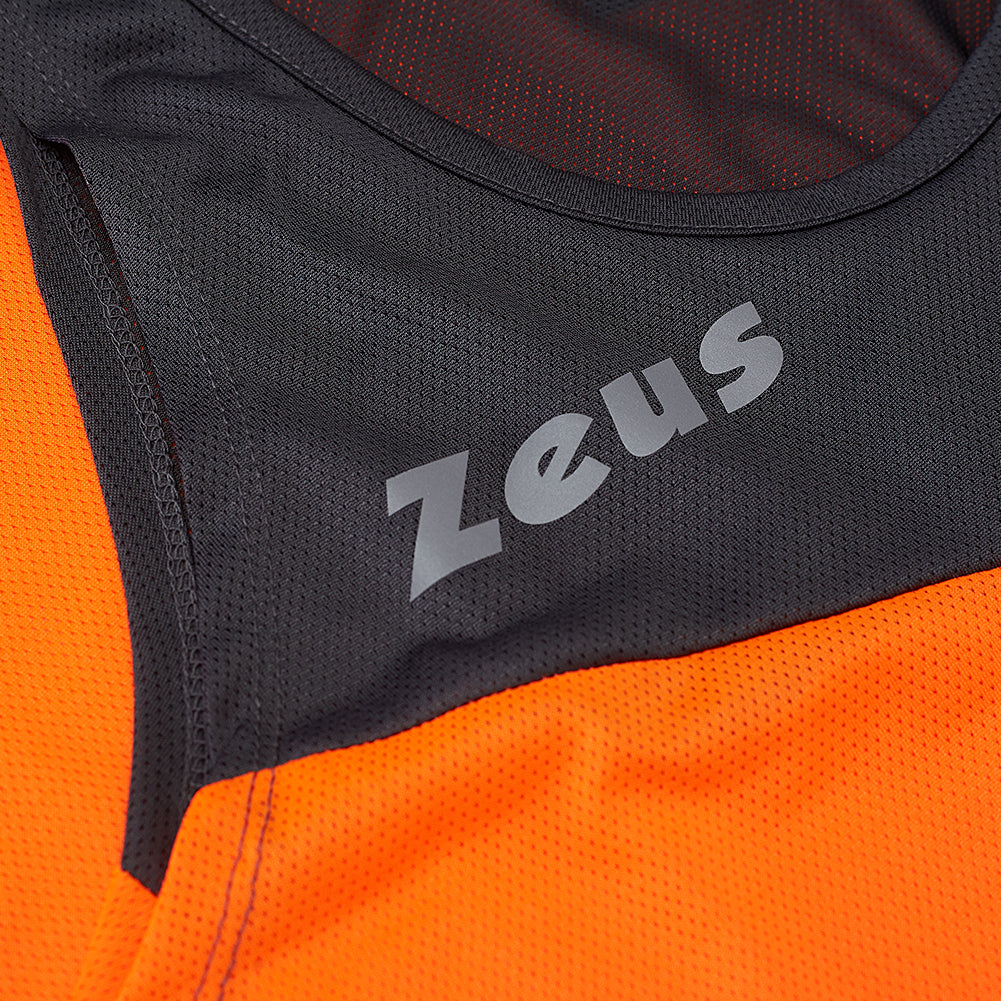 Zeus Kit Robert Mężczyźni Kombinezon do lekkoatletyki Koszulka ze spodenkami pomarańczowy