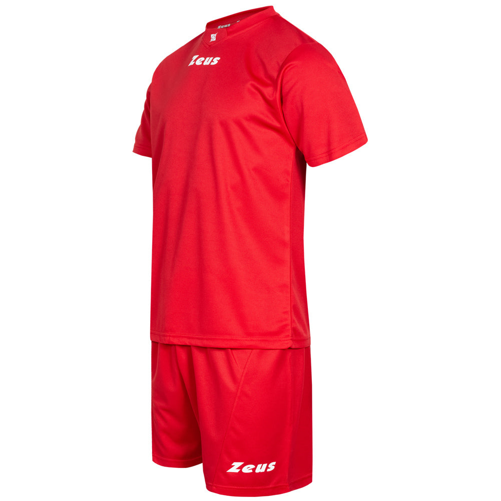 Zeus Kit Promo Zestaw piłkarski 2-częściowy czerwony