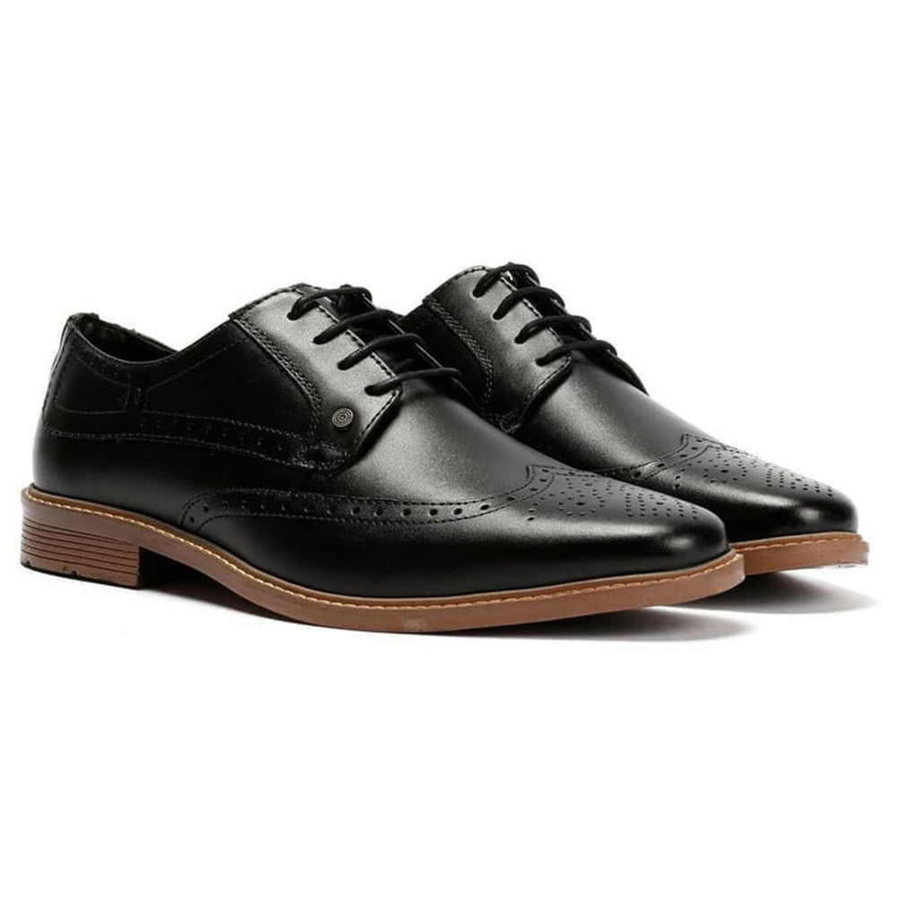 Lambretta Stockton Casual Herren Leder Schuhe black LAM0069-L02