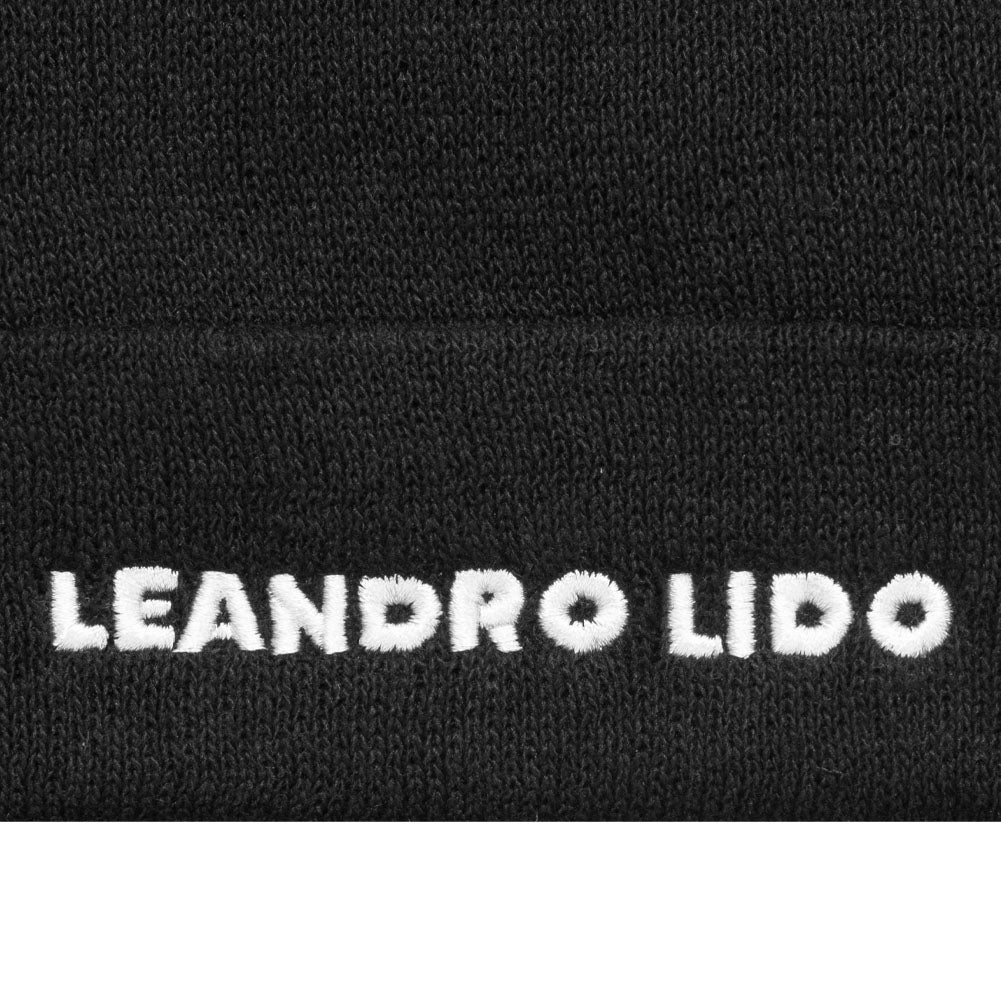 LEANDRO LIDO "Callata" Beanie Czapka zimowa czarny
