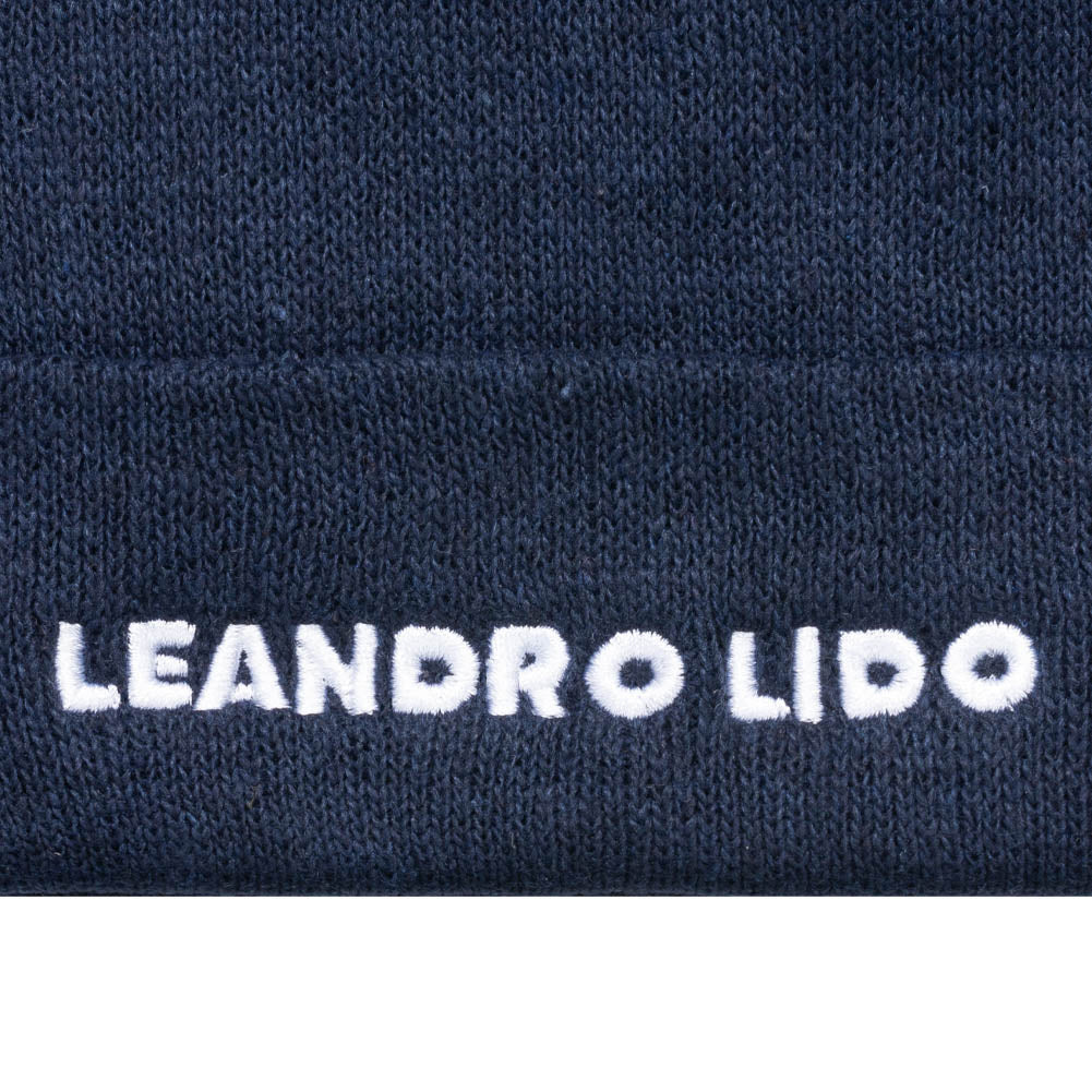 LEANDRO LIDO "Callata" Beanie Czapka zimowa granatowy