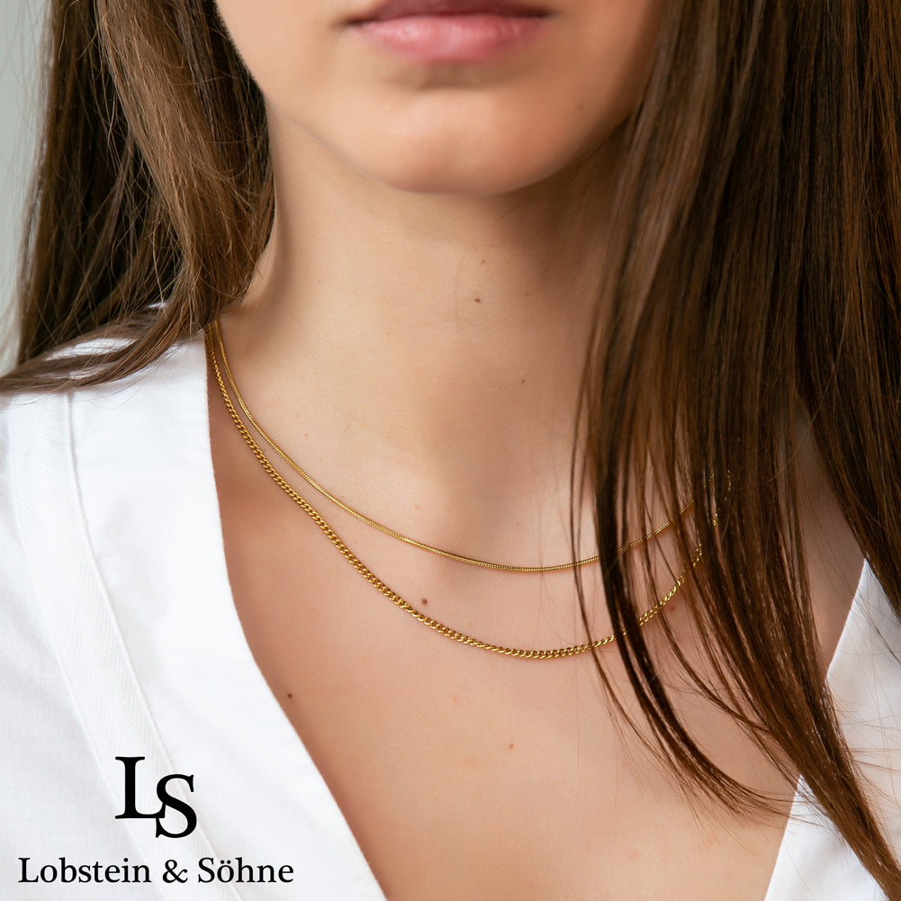 Lobstein & Söhne "Thilda" Damen Kette gold