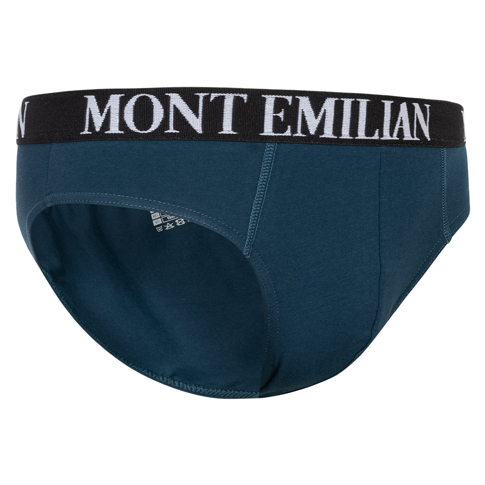 MONT EMILIAN "Avignon" Mężczyźni Majtki slip 3-pak granatowy