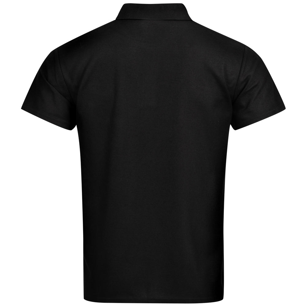 MONT EMILIAN "Caen" Mężczyźni Koszulka polo basic czarny