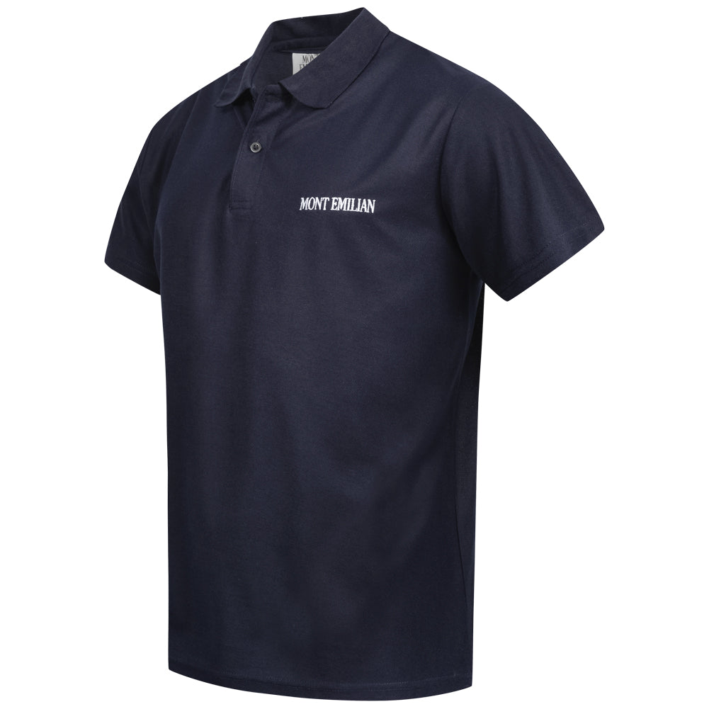 MONT EMILIAN "Caen" Mężczyźni Koszulka polo basic granatowy