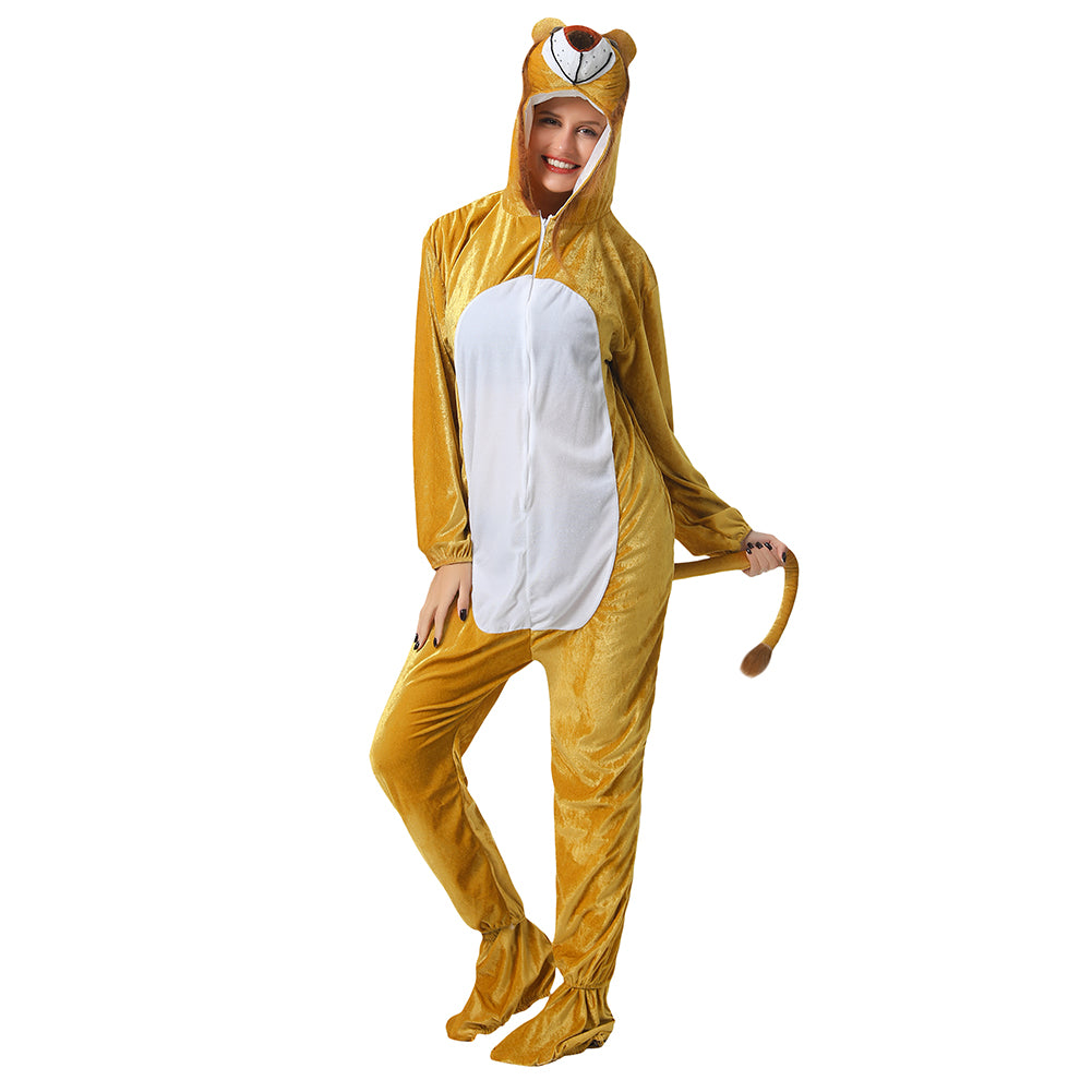 Löwe Jumpsuit Unisex Kostüm MIESEPETER®