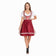 Dirndl Damen Oktoberfest-Kostüm MIESEPETER® weinrot – M