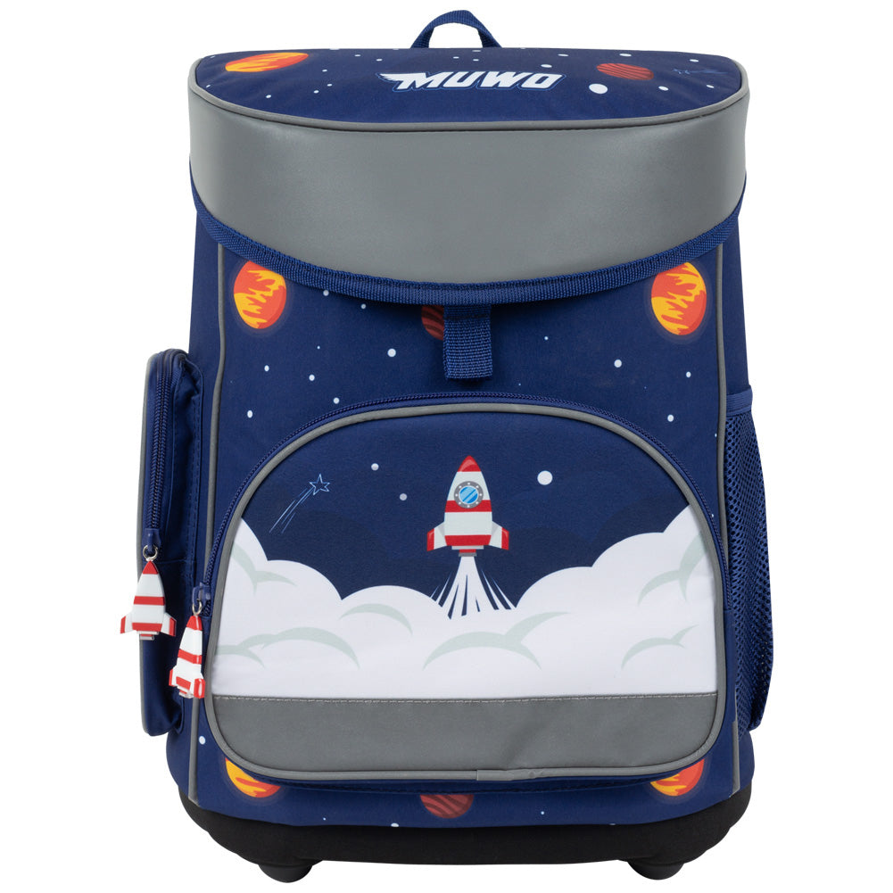 MUWO "Lil Elon" Kinder Schulranzen Set 5-tlg.