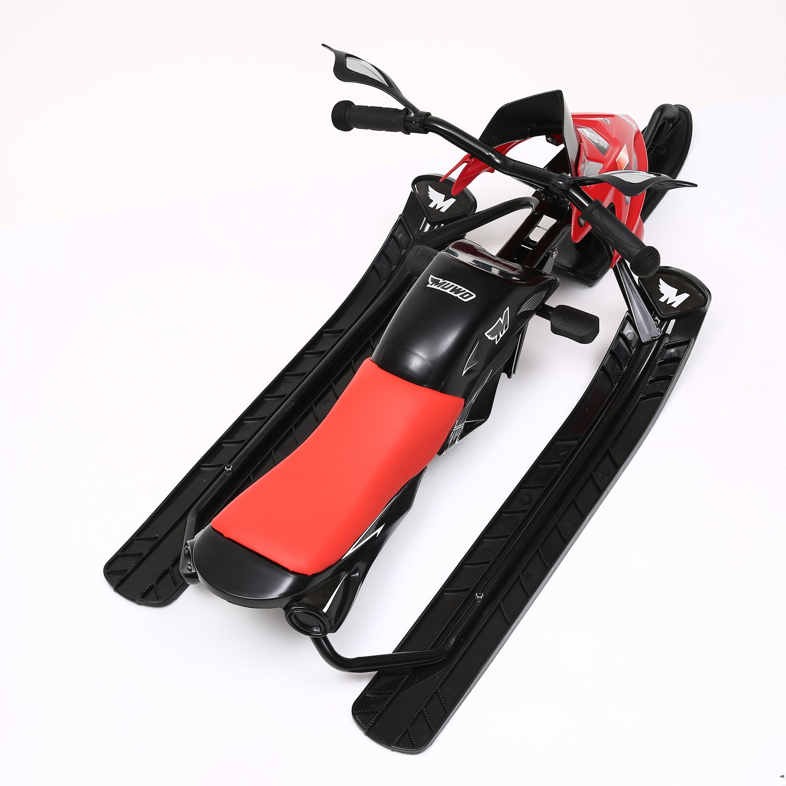 MUWO "Snowglider" Kinder Lenkschlitten rot