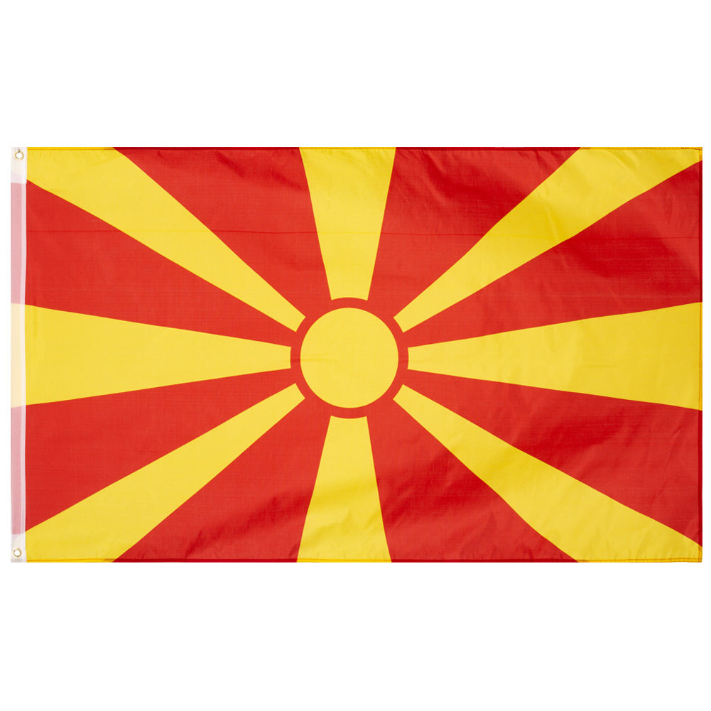 Macedonia Północna Flaga MUWO "Nations Together" 90 x 150 cm