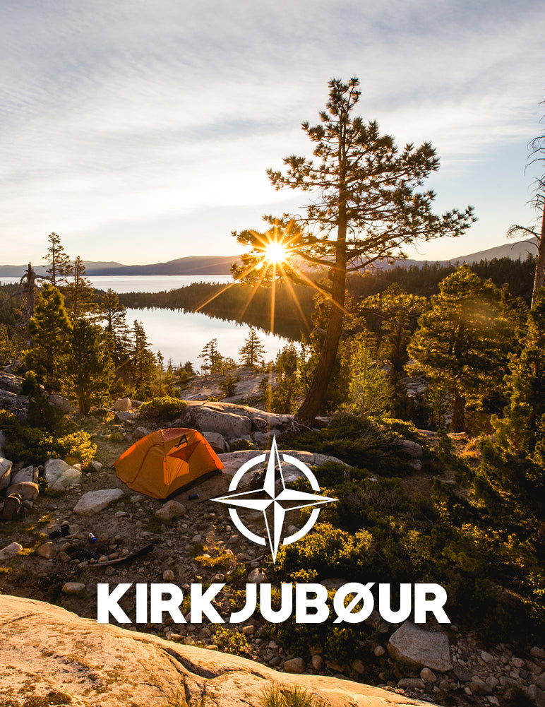 KIRKJUBØUR® "Njörd" Campingstuhl grau