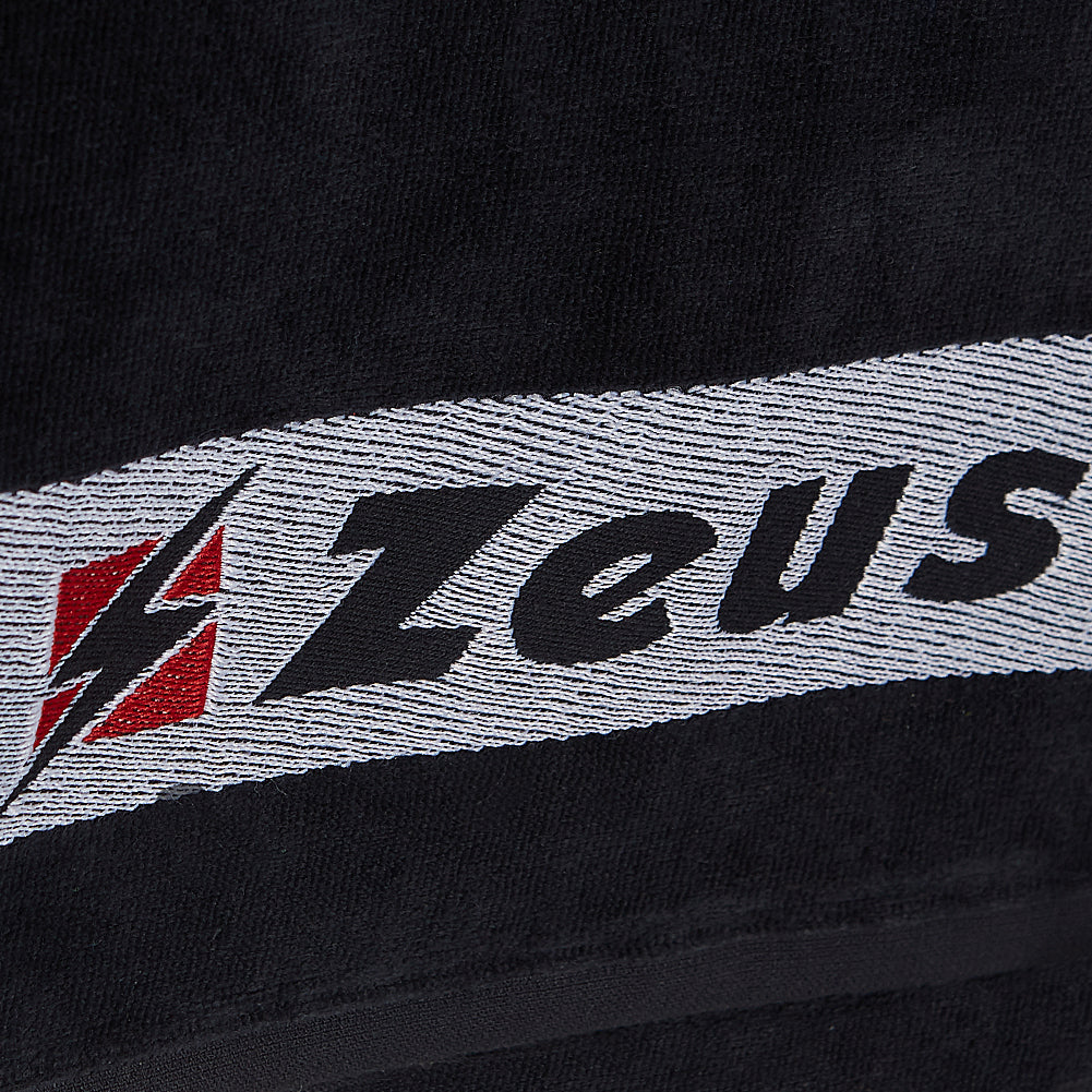 Zeus Plażowy ręcznik z bawełny 155 x 100 cm czarny