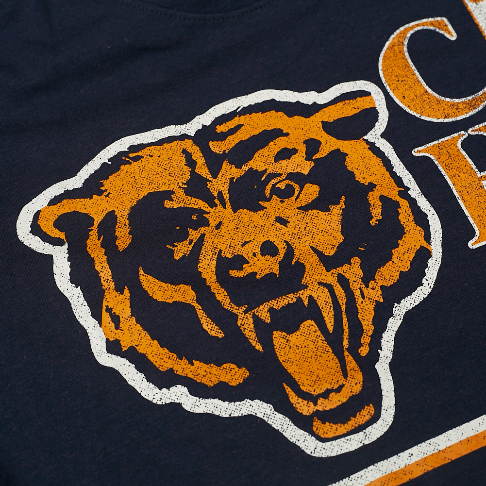 Chicago Bears NFL Nike Triblend Logo Herren T-Shirt NKO7-10DX-V7J-8P1
