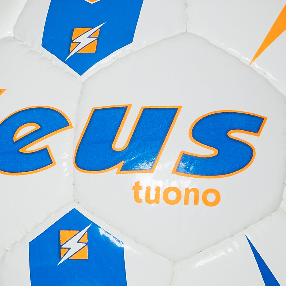Zeus Pallone Tuono Piłka do piłki nożnej biały royal blue