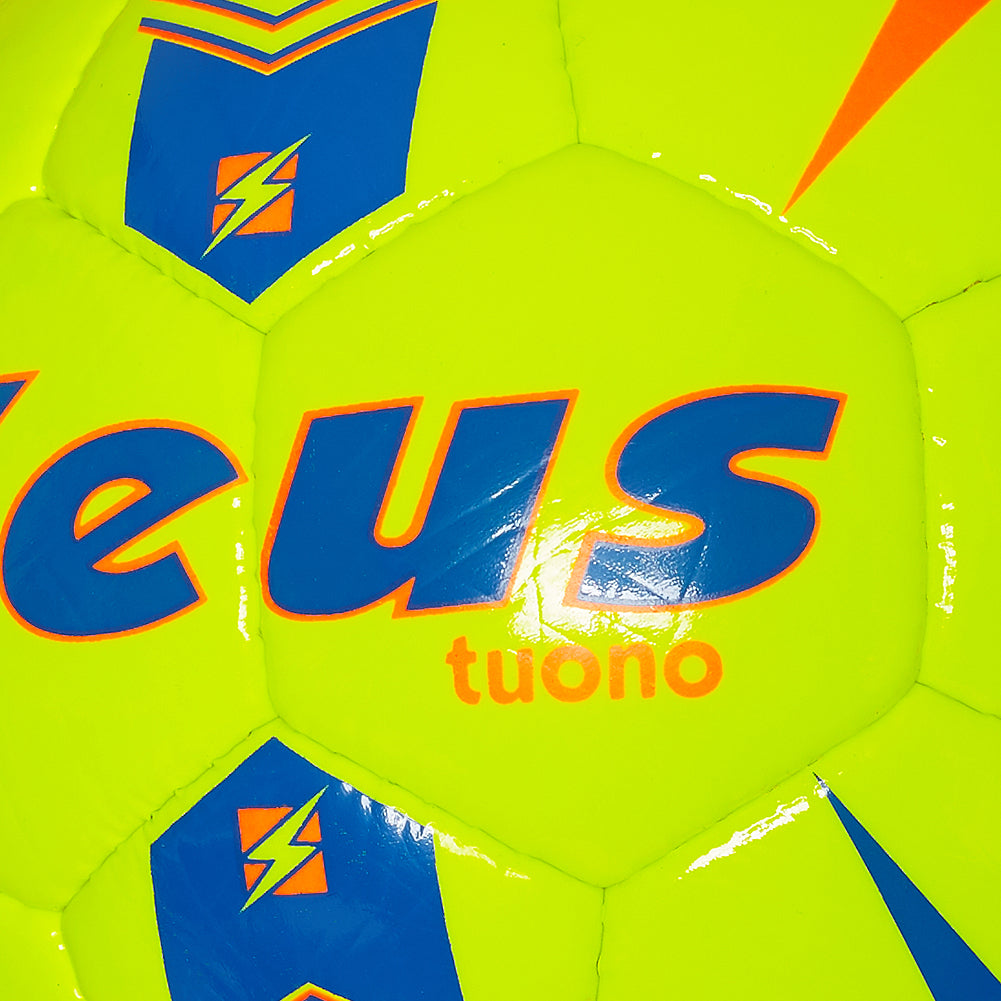 Zeus Pallone Tuono Piłka do piłki nożnej żółty royal blue