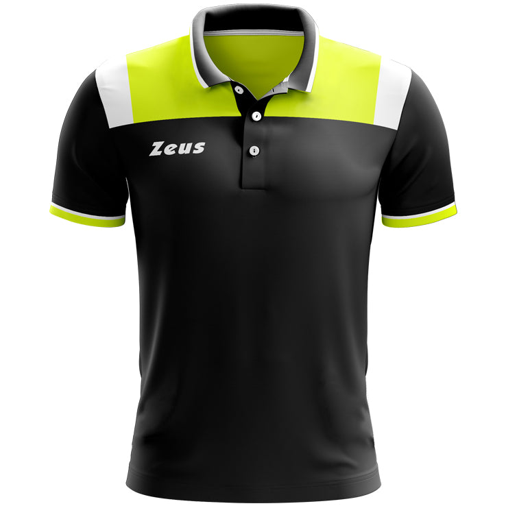 Zeus Vesuvio Mężczyźni Koszulka polo neonowy żółty