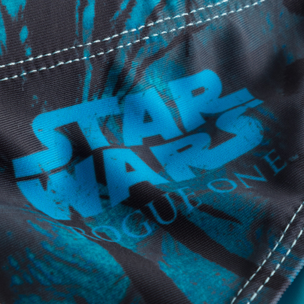 Star Wars Disney Chłopcy Slipy kąpielowe QE1753-niebieski