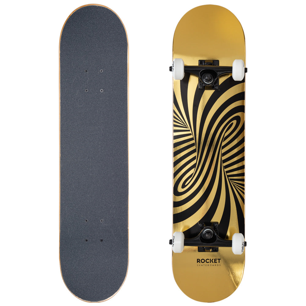 Rocket Twisted Foil Gold 7,50" Deskorolka RKT-COM-1555