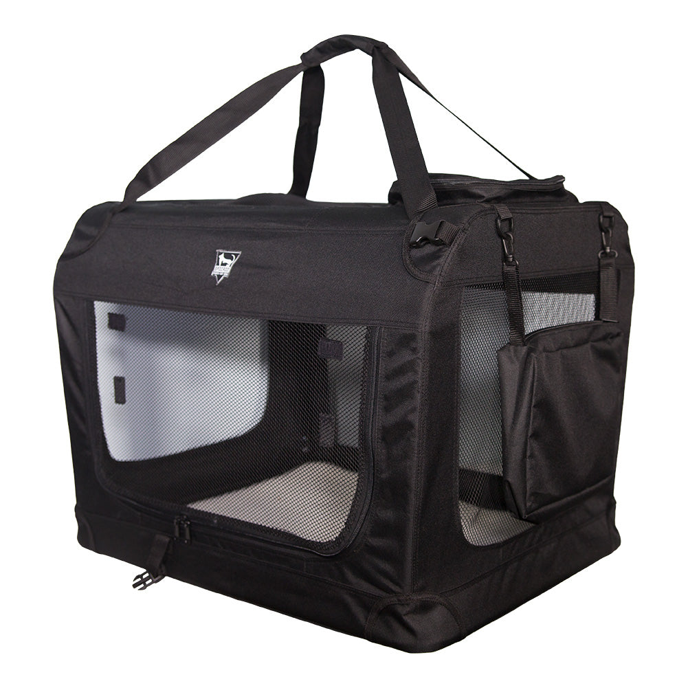 SPOCADO "Palace" Transporttasche für Tiere 70 x 52 x 52 cm schwarz