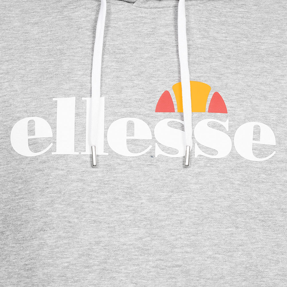 ellesse Monesiglio Hoody Herren Kapuzen Sweatshirt SOP23865-Lt Grey Marl