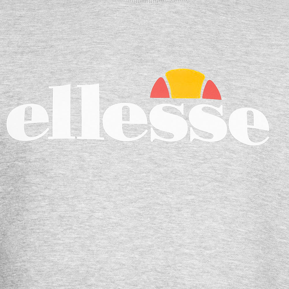 ellesse Kanya Crew Herren Sweatshirt SOP24044-Lt Grey Marl