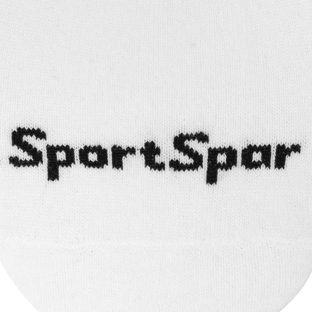 SportSpar.de "Sparlinge" Stopki Skarpety do sneakersów 3 pary biały