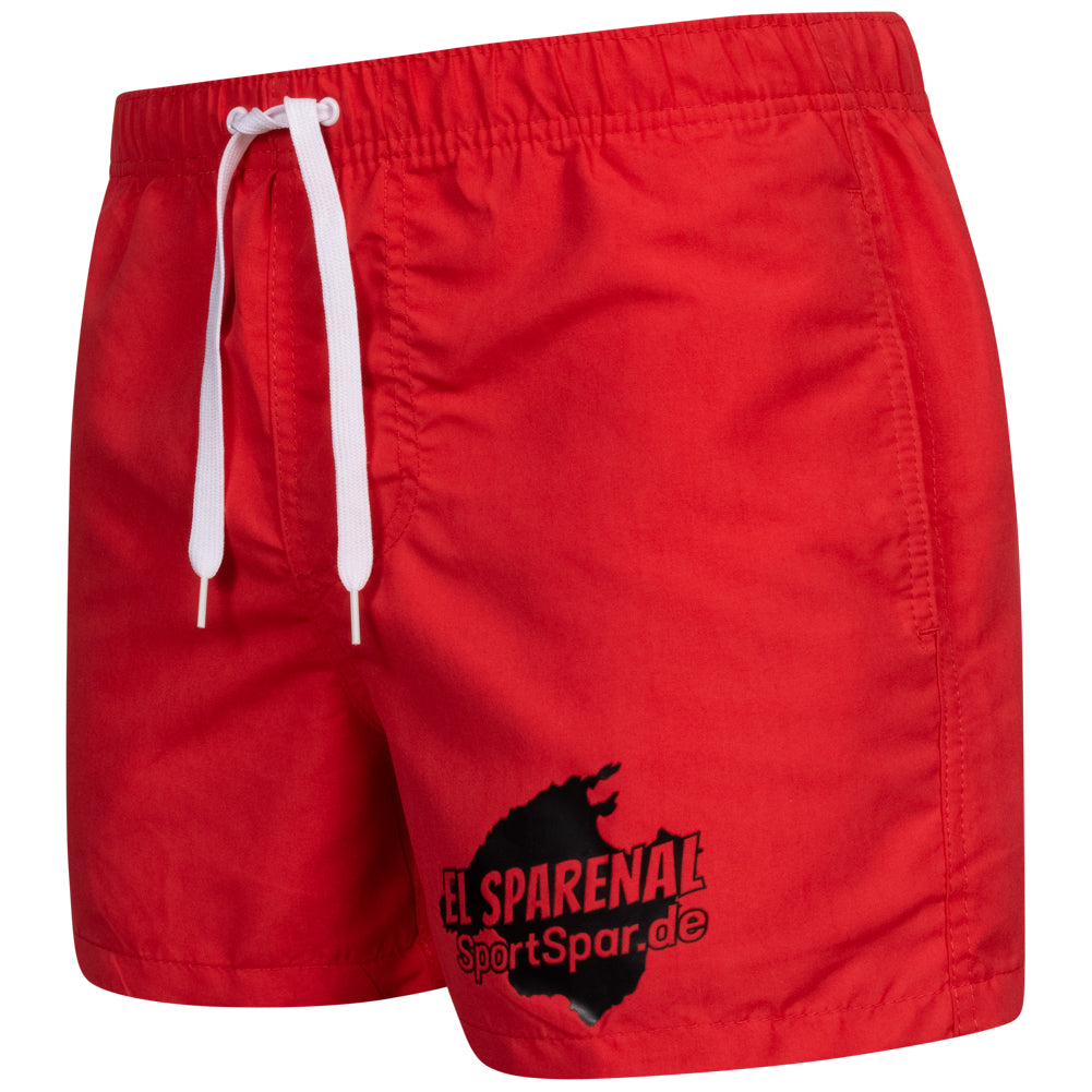 SportSpar.de "El Sparenal" Herren Badehose rot