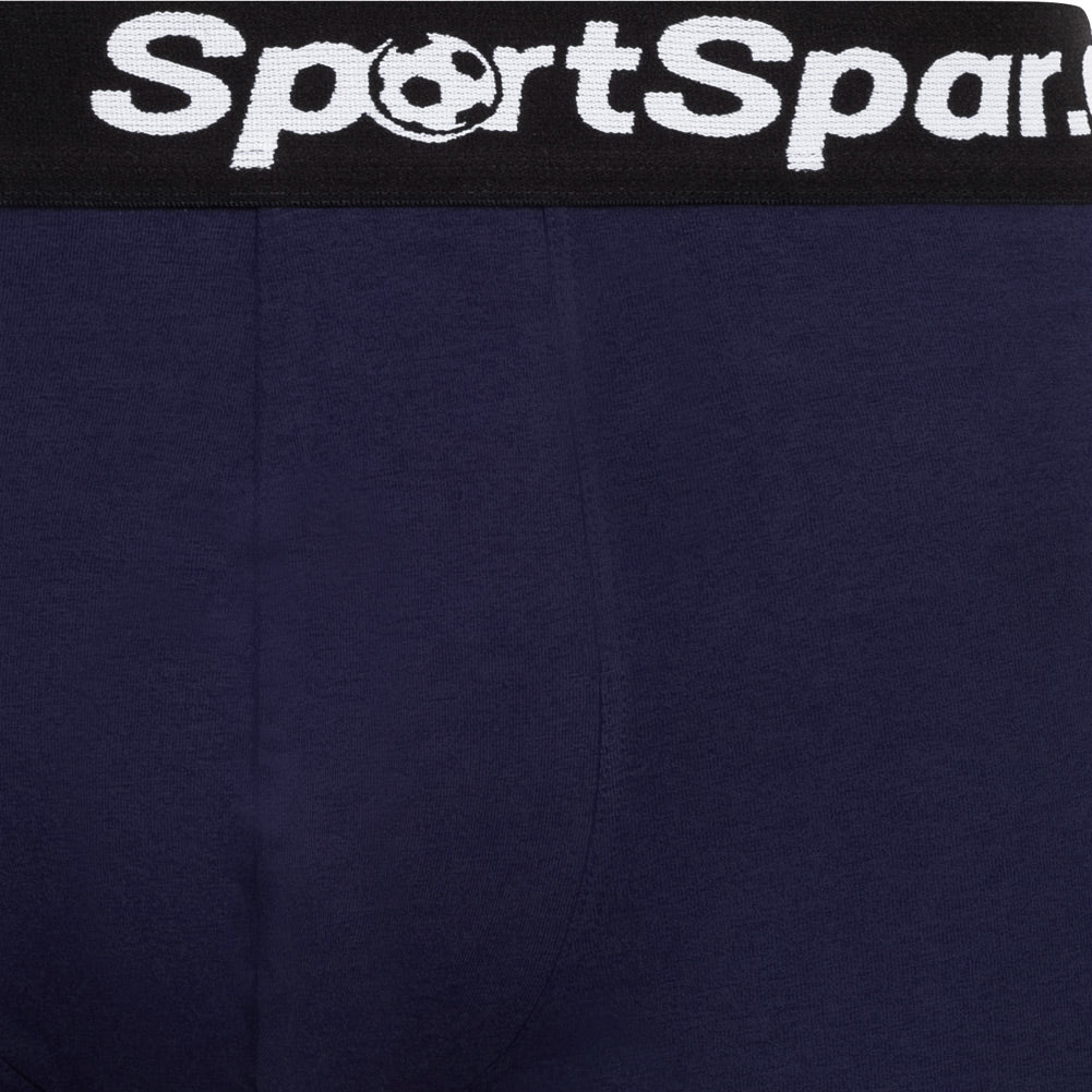 Sportspar.de Herren "Double Sparbuchse" Boxershorts 2er-Pack blau