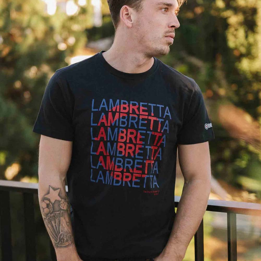 Lambretta Heritage Target Tee Herren T-Shirt SS4002-NAVY