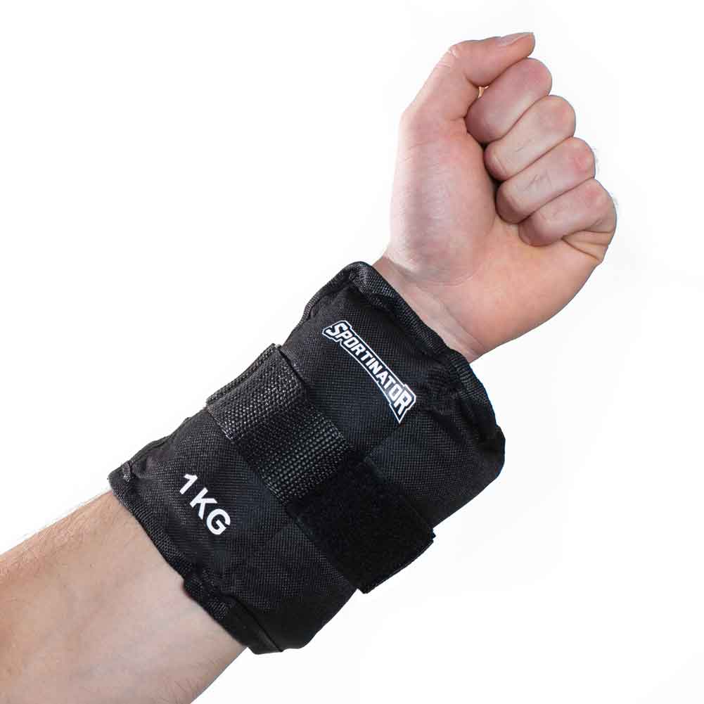 SPORTINATOR Obciążniki na nadgarstki i kostki 1kg 2 szt.