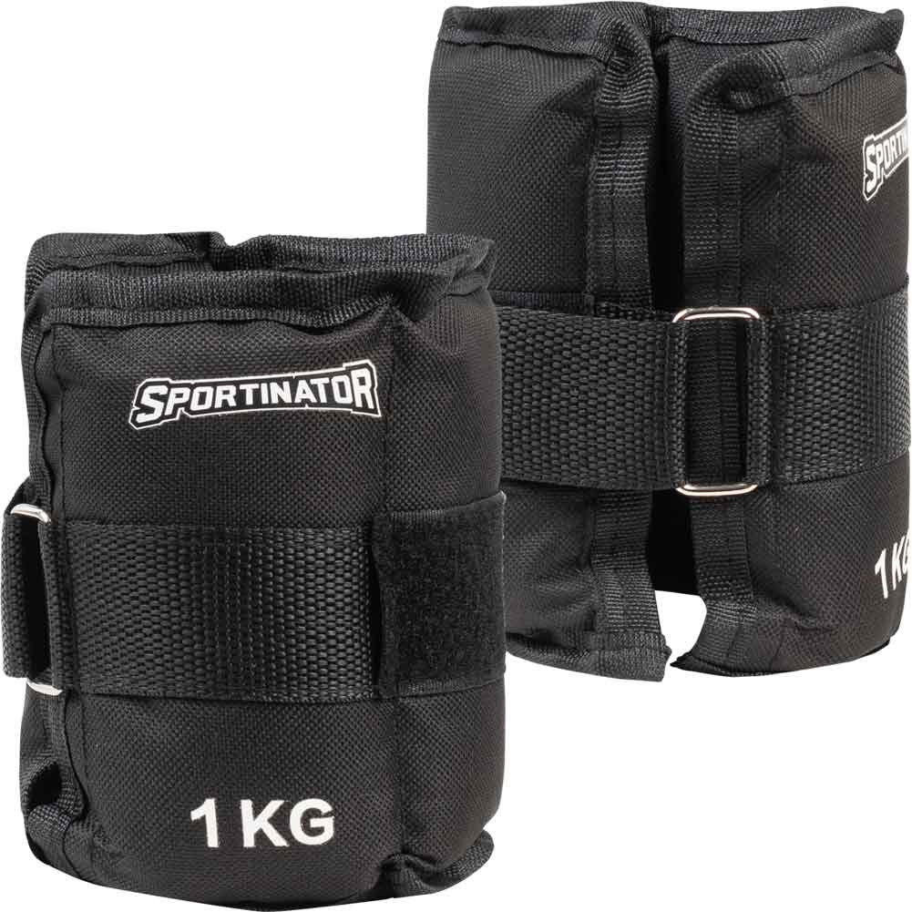 SPORTINATOR Obciążniki na nadgarstki i kostki 1kg 2 szt.