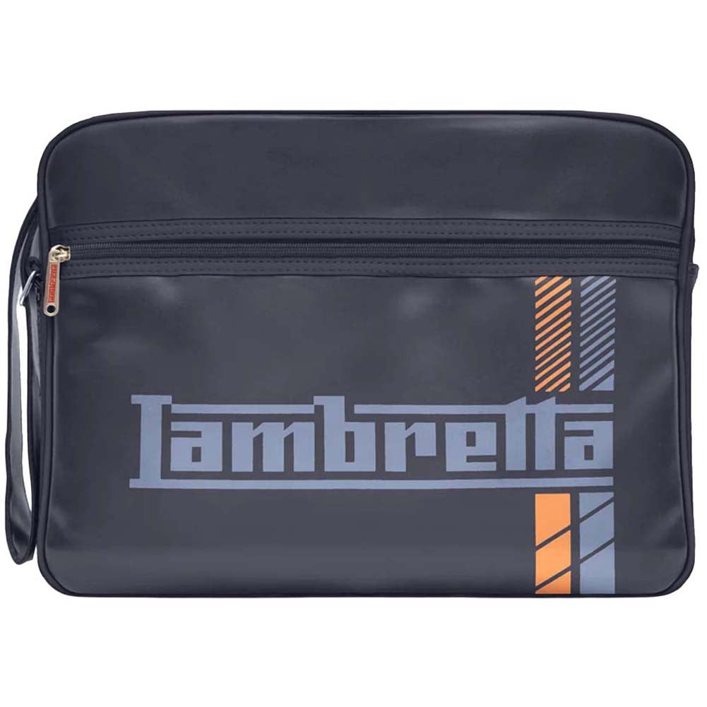 Lambretta Racing Stripe Bag Umhängetasche T20076-BLK