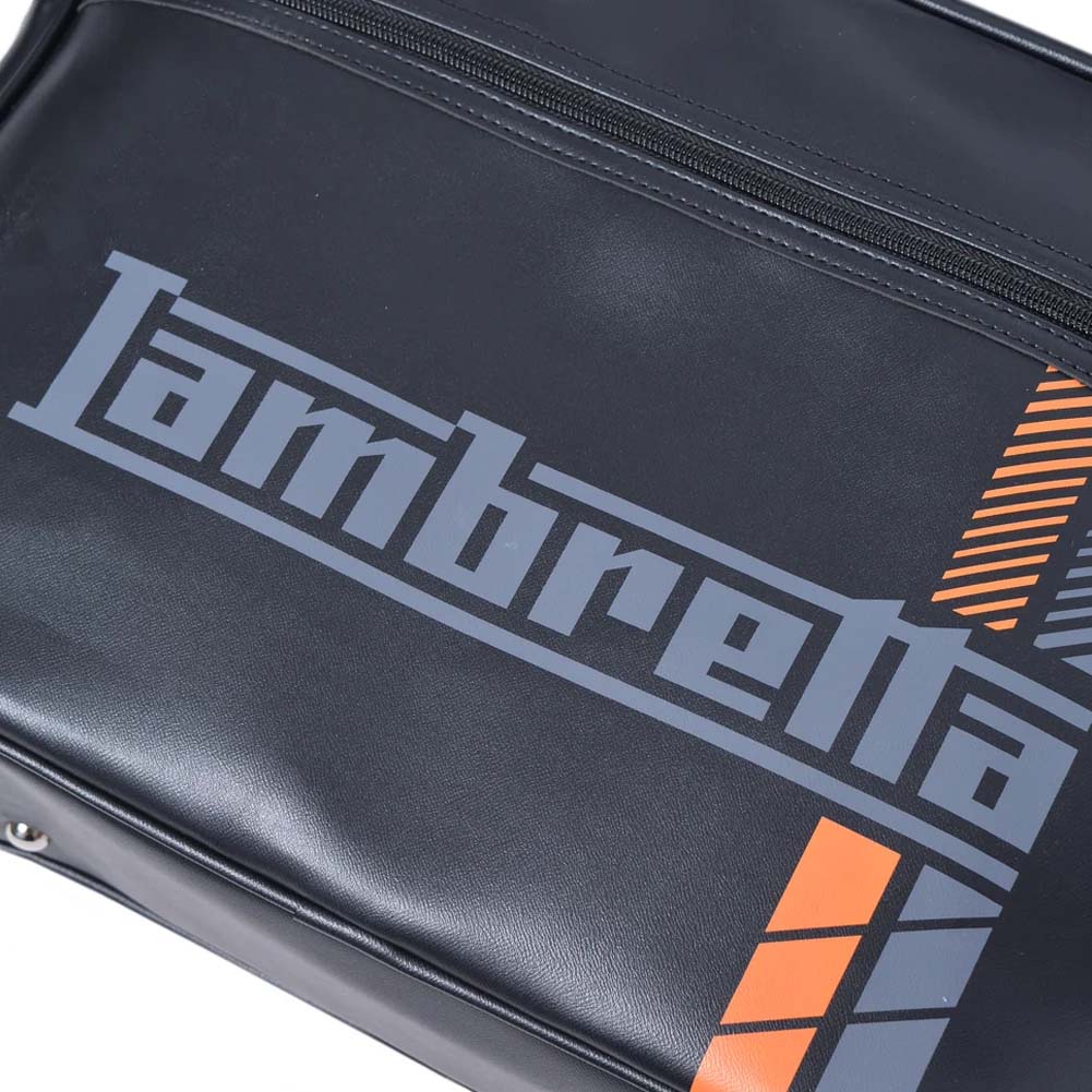 Lambretta Racing Stripe Bag Umhängetasche T20076-BLK