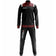 Zeus Tuta Relax Vesuvio Mężczyźni Dres czarny ciemnoczerwony – 2XS 134-140