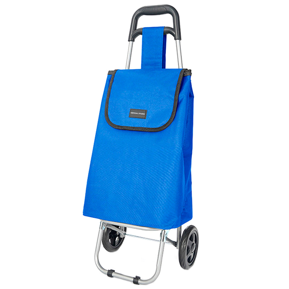 VERTICAL STUDIO klappbarer Einkaufstrolley 35 L royal