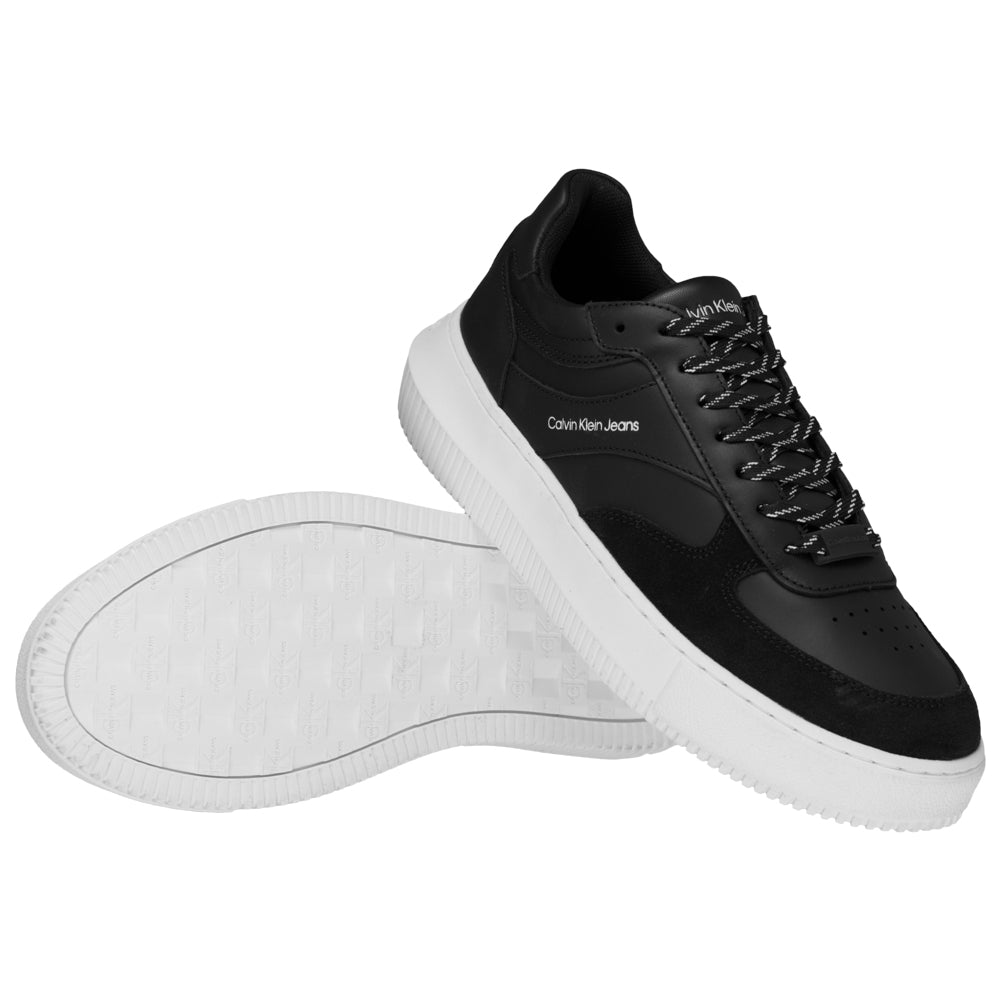 Calvin Klein Jeans Chunky Cupsole 1 Kobiety Sneakersy skórzane YW0YW00510BDS